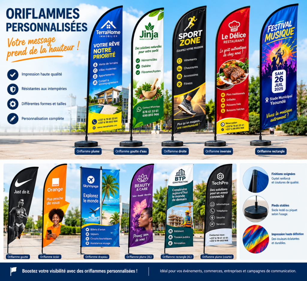 oriflammes personnalisés 2