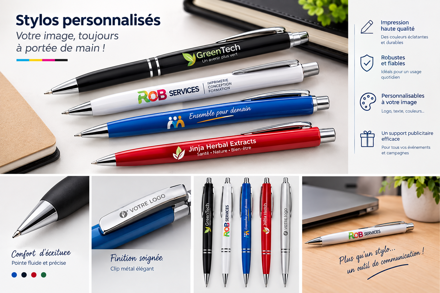 ACCUEIL stylos personnalisés